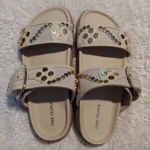 Free People Revelry Studded Sandals Women's Size7 Boho